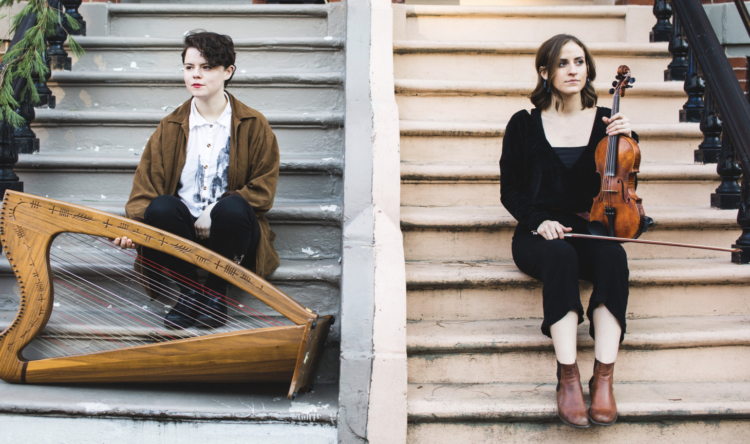 Jenna Moynihan and Màiri Chaimbeul